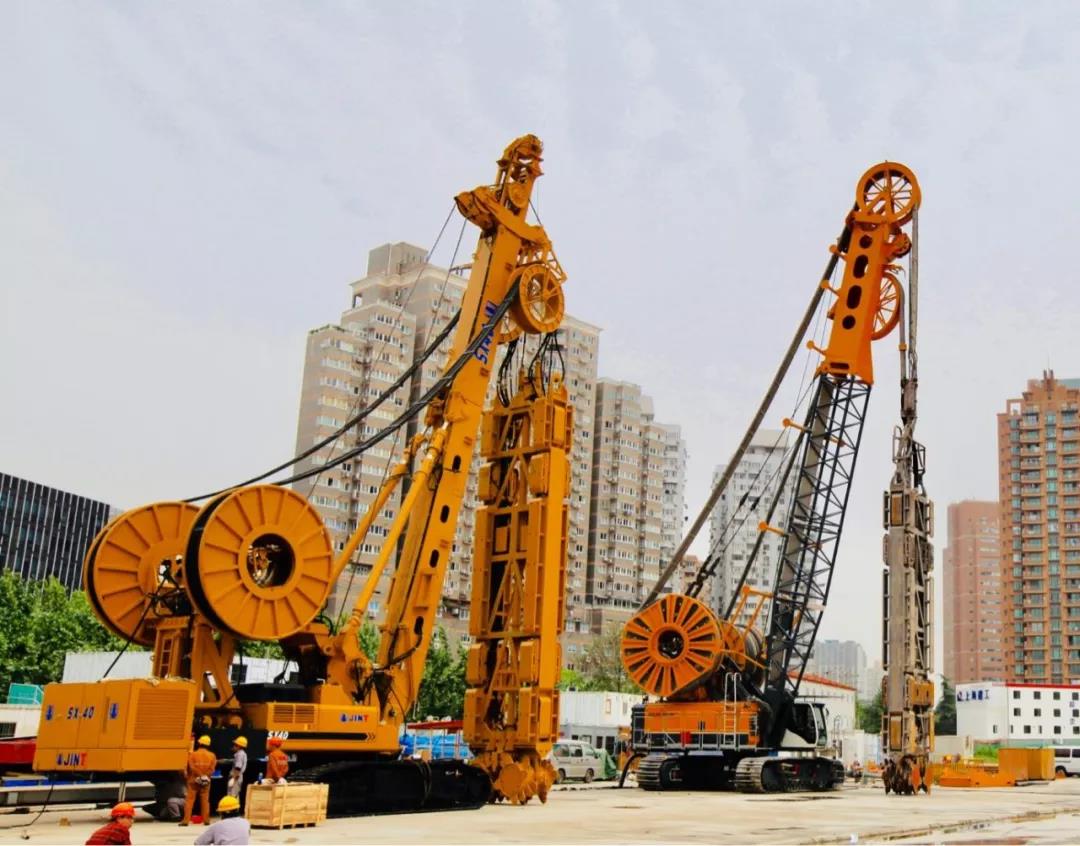 上海金泰SX40双轮铣多方出击国内深隧、轨交施工市场